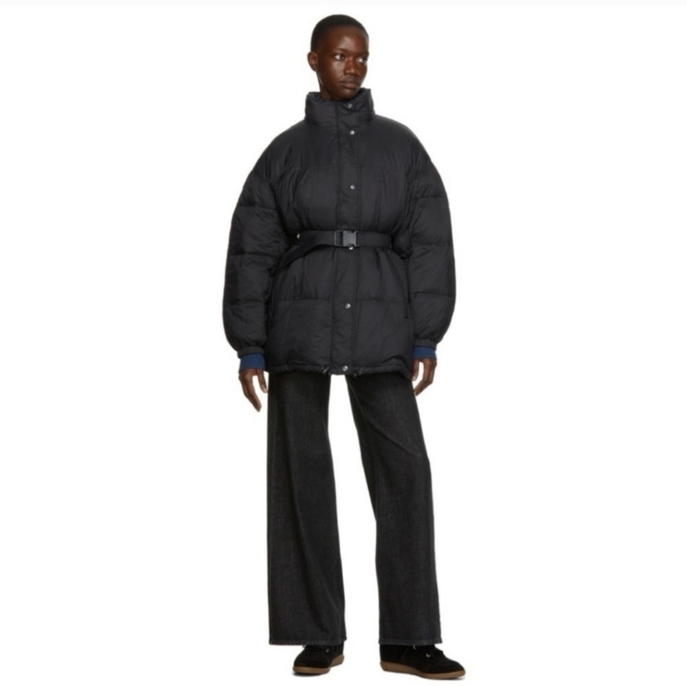 Marant Etoile belted puffer Black size small